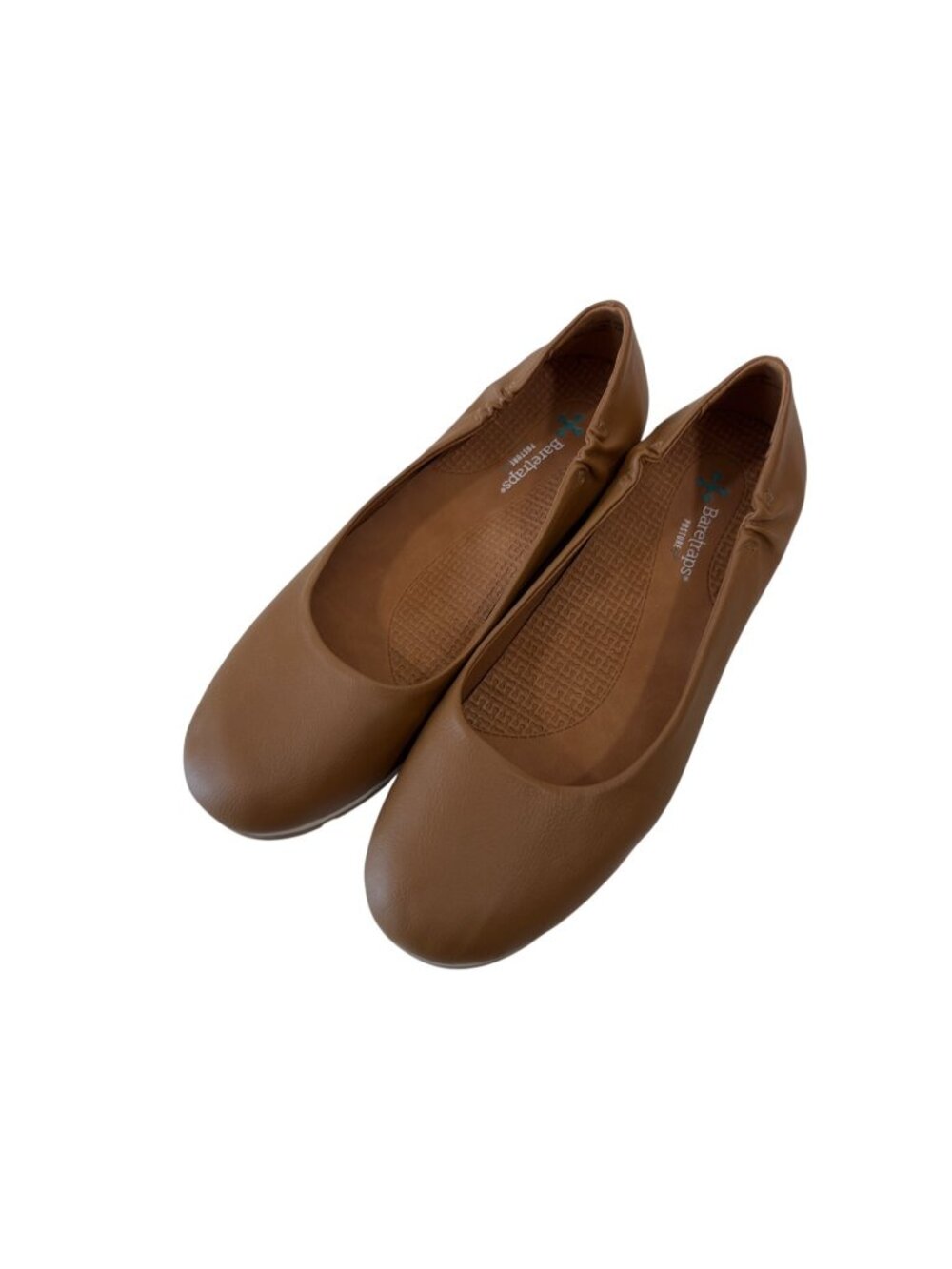 Baretraps Prim Women Ballet Flats SZ 8M Brown Slip-On Comfort Shoes Flexible Sol